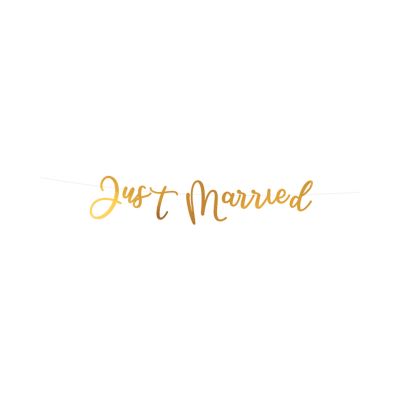 Banner Just Married Albi Albi