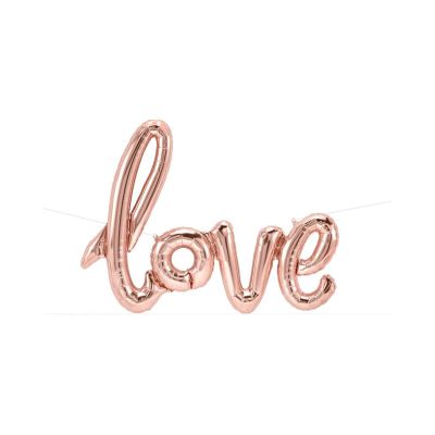 Balónek fóliový Love rose gold Albi Albi