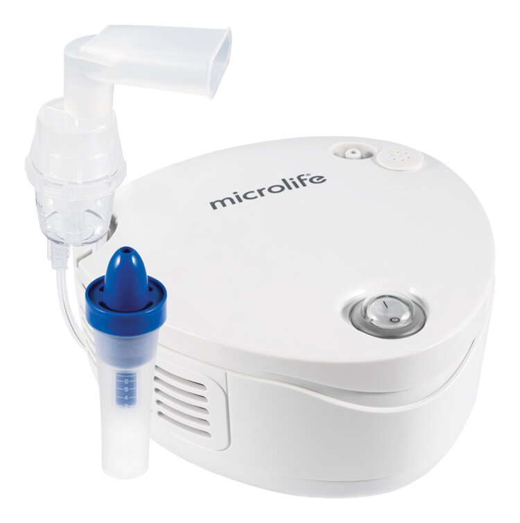MICROLIFE Inhalátor NEB 210 kompresorový + nosní sprcha MicroLife
