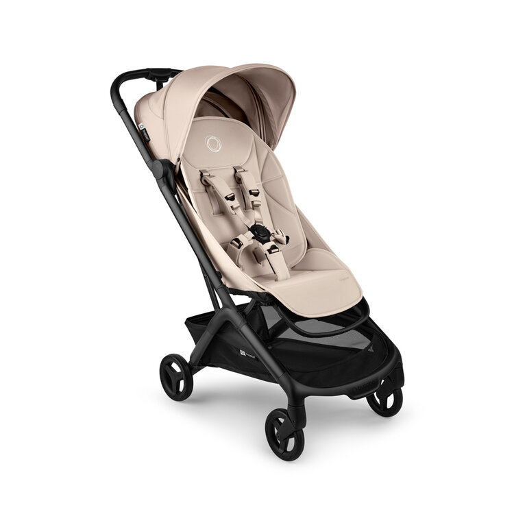 BUGABOO Kočárek sportovní Butterfly 2 complete Black/Desert taupe - Desert taupe Bugaboo