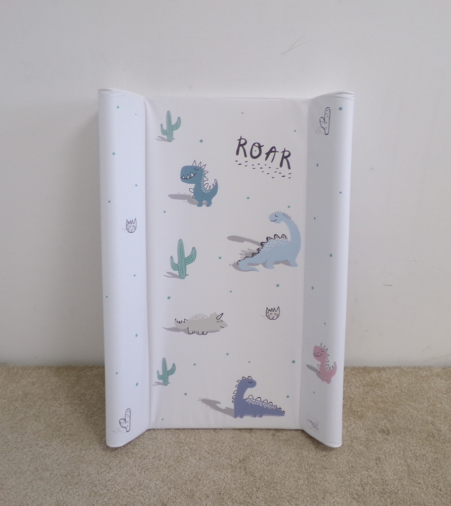 CEBA Podložka přebalovací 2-hranná s pevnou deskou (50x70) Comfort Candy Andy Dino Ceba