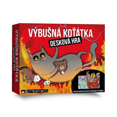 Výbušná koťátka: Desková hra Asmodee Blackfire Asmodee Blackfire
