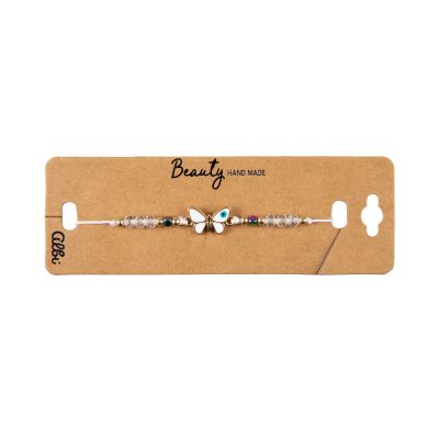 Náramek - Bílý motýlek Albi Albi