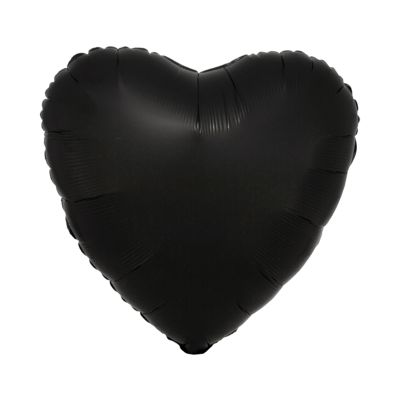 Balónek fóliový Srdce černé matné Albi Albi