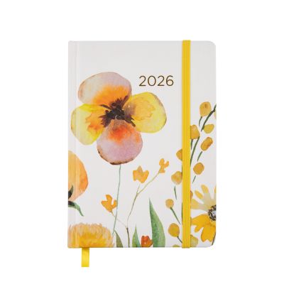 Denní diář - Žluté květiny Albi Albi