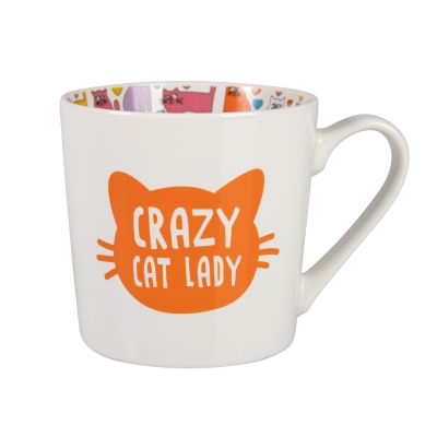 Hrnek s potiskem - Crazy cat lady Albi Albi