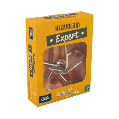 Hlavolam Expert - Spojené svorky - 5/5 Albi Albi