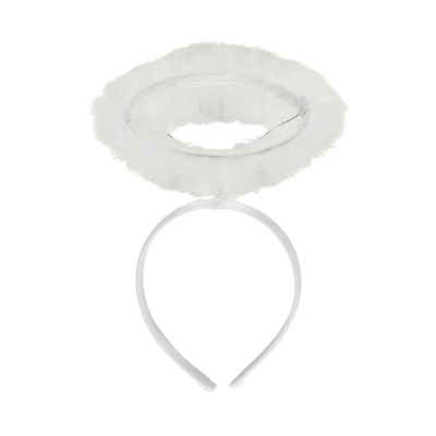 Čelenka andělská svatozář bílá Albi Albi