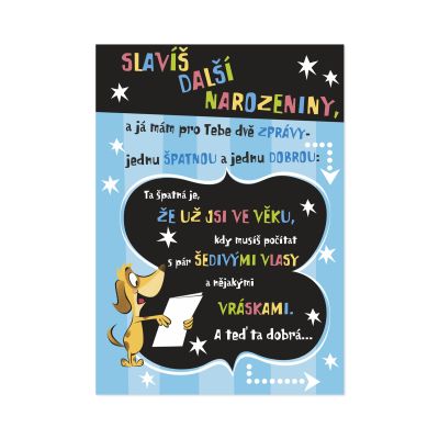 Hrací přání - Pes Albi Albi