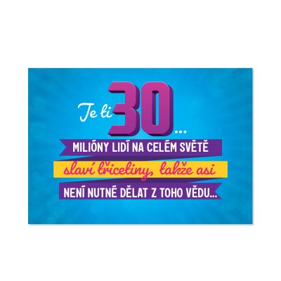 Přání s efekty - 30 Albi Albi