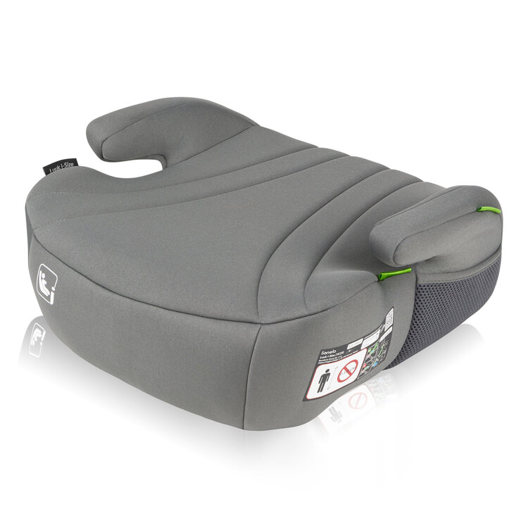 LIONELO Podsedák Luuk i-Size (125-150 cm) Grey LIONELO