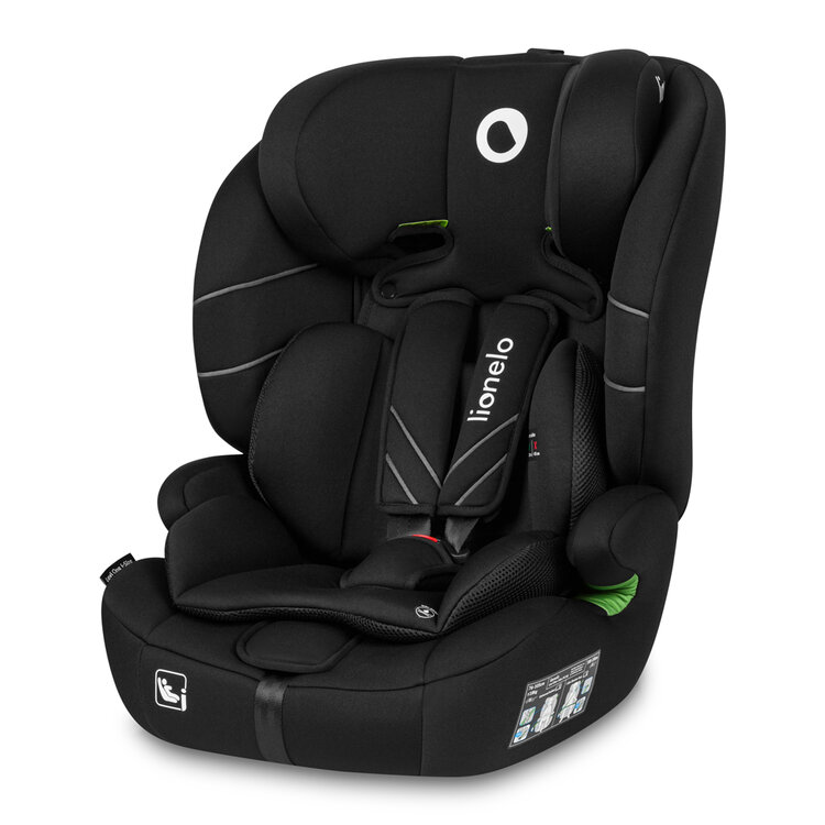 LIONELO Autosedačka Levi One i-Size (76-150 cm) Black Carbon LIONELO