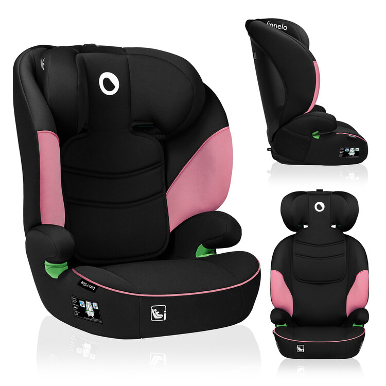 LIONELO Autosedačka Lars i-Size (100-150 cm) Pink Baby LIONELO