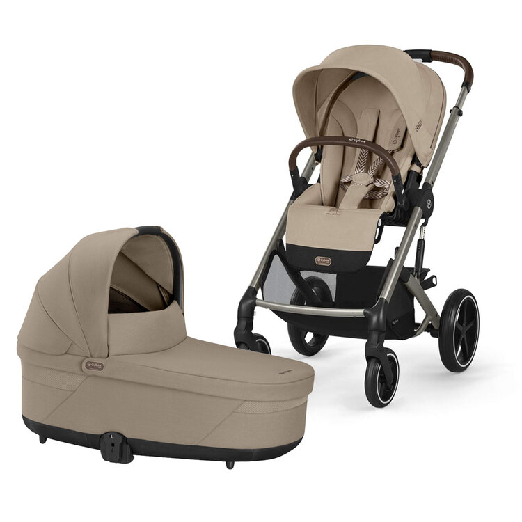 CYBEX Kočárek kombinovaný Balios S Lux Almond Beige Gold 2024 Cybex