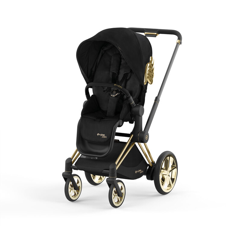 CYBEX Kočárek sportovní e-Priam Wings black Platinum Cybex