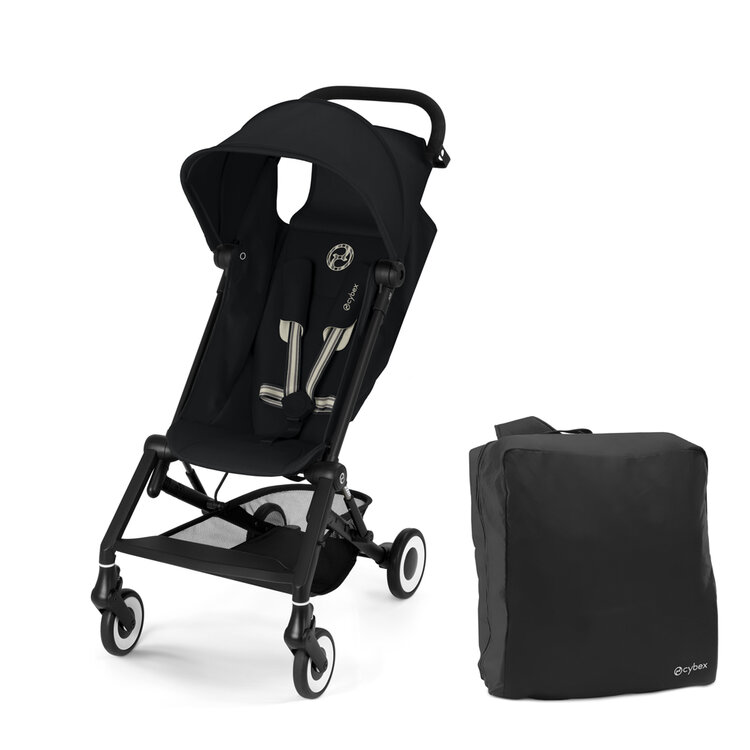 CYBEX Kočárek golfový a do letadla Agis Magic Black Cybex