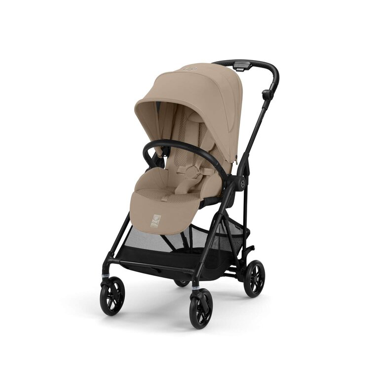 CYBEX Kočárek sportovní Melio Carbon Almond Beige Gold Cybex