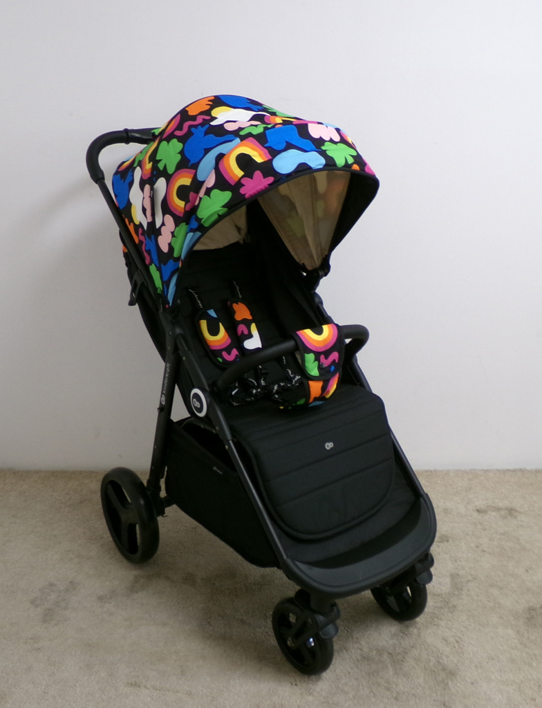 KINDERKRAFT Kočárek sportovní Grande Plus Happy shapes Kinderkraft
