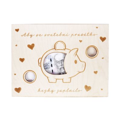 Velká kapsa na peníze - Prasátko Albi Albi