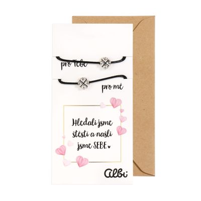 Duo náramky - Štěstí Albi Albi