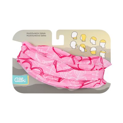 Multifunkční šátek - Srdce Albi Albi