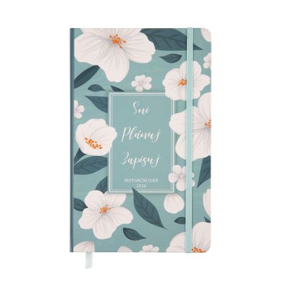 Modrý motivační diář Albi Albi