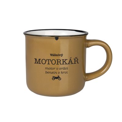 Kameninový plecháček - Vášnivý motorkář Albi Albi