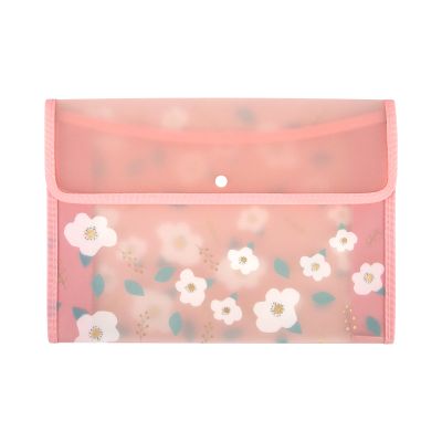 Pouzdro A4 - Růžové kytičky Albi Albi