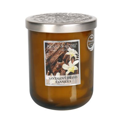 Velká svíčka - Santalové dřevo a vanilka Albi Albi