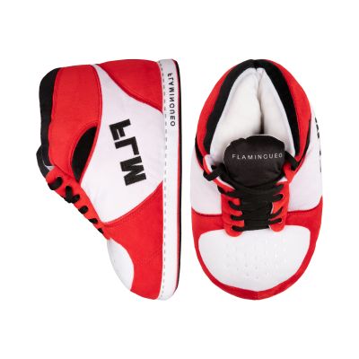 Červenobílé sneakers bačkory Albi Albi