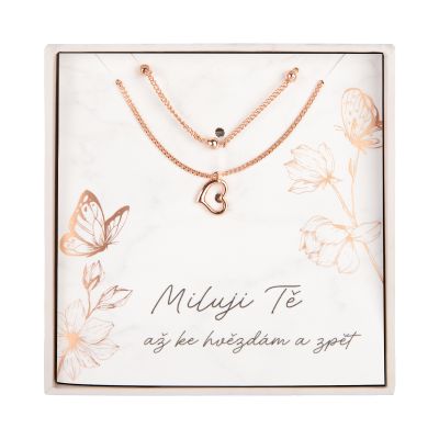 Náhrdelník - Miluji Tě Albi Albi