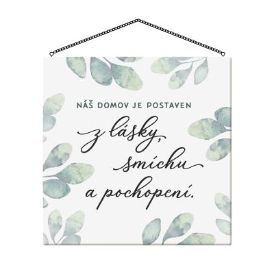 Cedulka - Náš domov Albi Albi