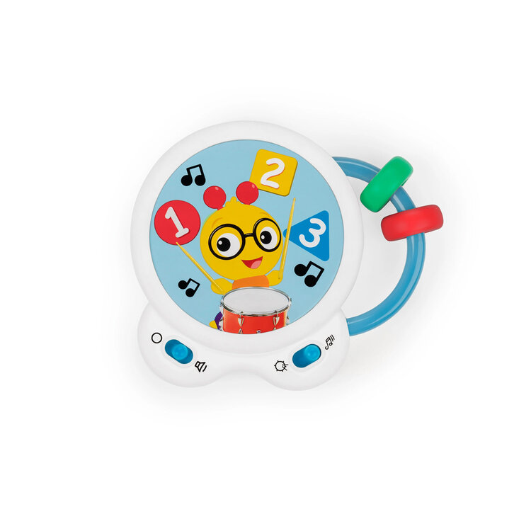 BABY EINSTEIN Hračka hudební buben Tiny Tempo™ 3m+ Baby Einstein