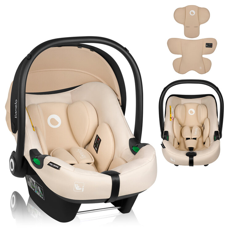 LIONELO Autosedačka Astrid i-Size (40-87 cm) Beige sand LIONELO