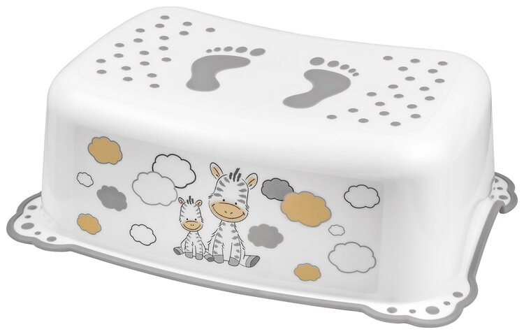 MALTEX Stupínek protiskluzový Zebra - White/Grey Maltex