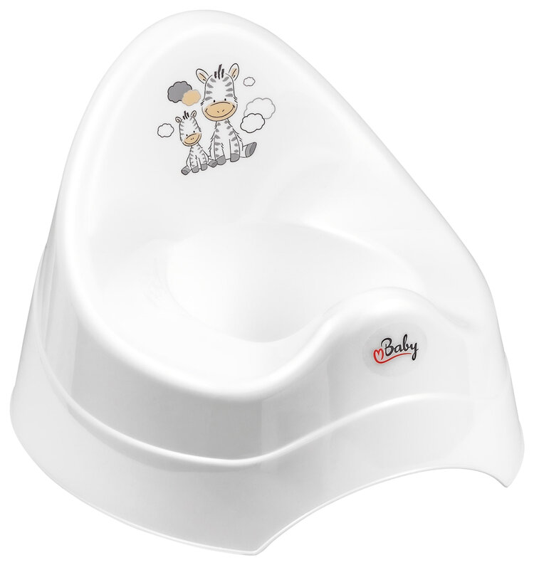 MALTEX Nočník s hudbou Zebra - White Maltex