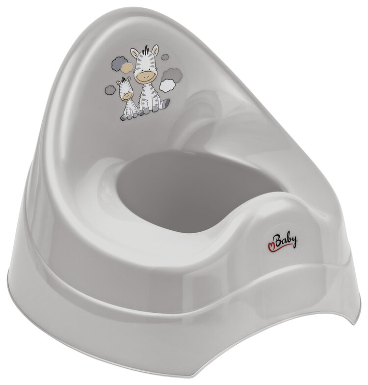 MALTEX Nočník s hudbou Zebra - Grey Maltex