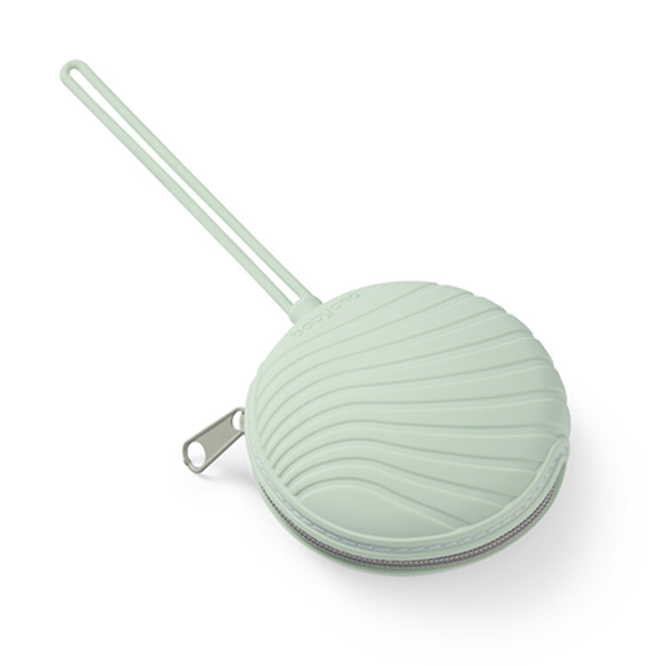 BABYONO Pouzdro na dudlík silikonové mintové 0m+ BabyOno