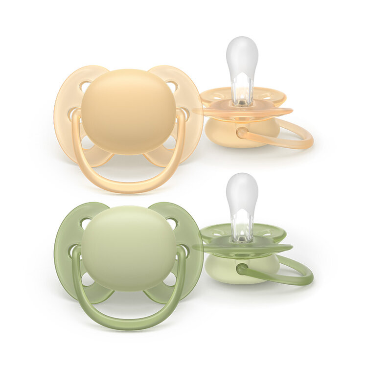 Philips AVENT Šidítko Ultrasoft Premium neutral 6-18m