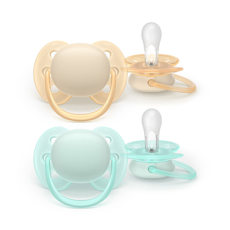 Philips AVENT Šidítko Ultrasoft Premium neutral 0-6m