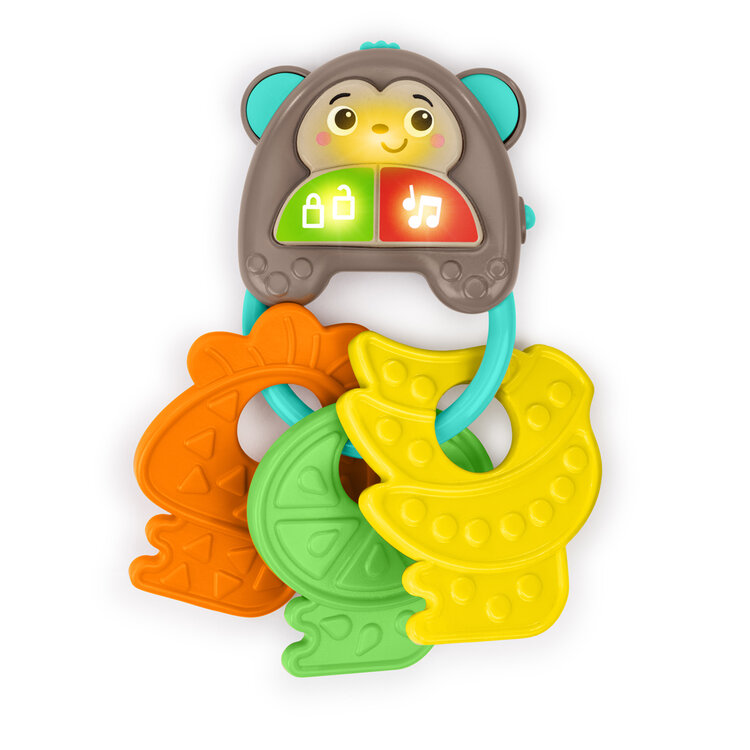 BRIGHT STARTS Hračka hudební klíče MonKeys™ 6m+ Bright Starts
