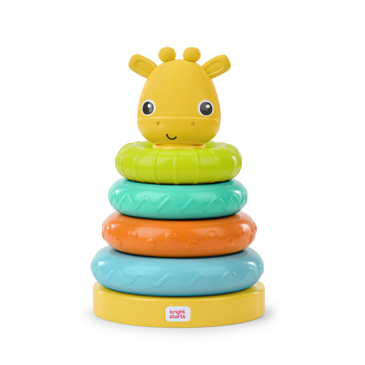 BRIGHT STARTS Hračka stohovací věž žirafa Giraffe Tower™ 6m+ Bright Starts