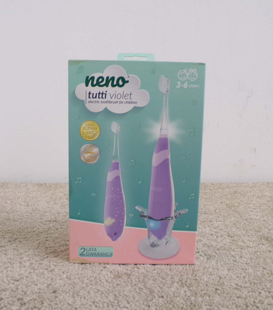 NENO Kartáček dětský elektrický Tutti - violet 3r+ NENO