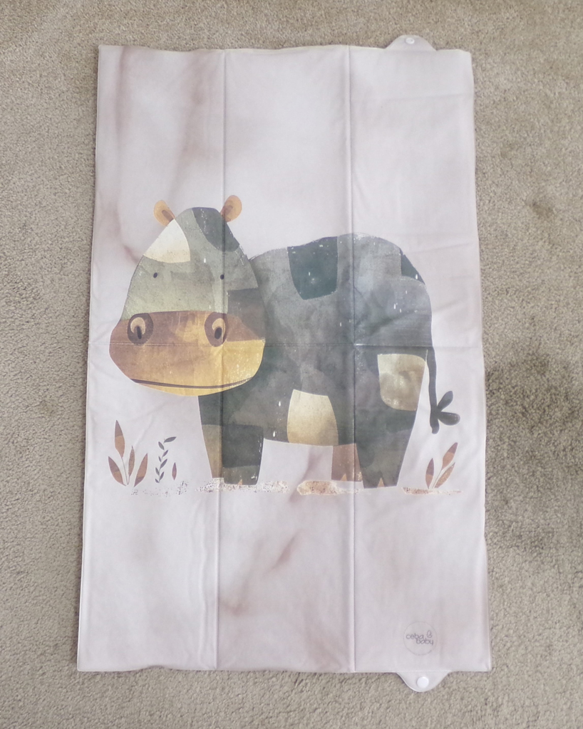 CEBA BABY Podložka přebalovací cestovní (80x50) Basic Cosy Hippo Ceba