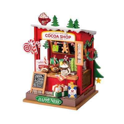 Domeček - Vánoční stánek s kakaem Robotime Robotime