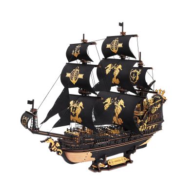 Dřevěný model - Barokní válečná loď Robotime Robotime