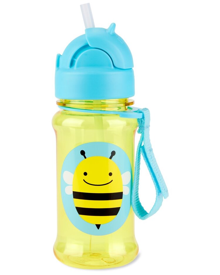 SKIP HOP Zoo tritan Láhev s brčkem 355ml Včelka 12m+ Skip Hop