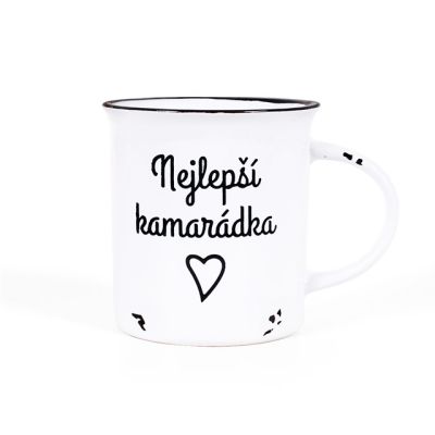 Keramický plecháček - Nejlepší kamarádka Albi Albi