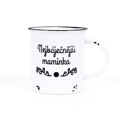 Keramický plecháček - Nejbáječnější maminka Albi Albi