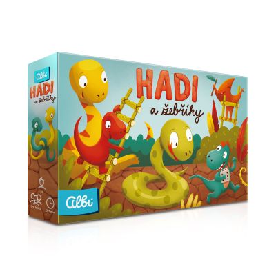 Hadi a žebříky - Dinosauři Albi Albi